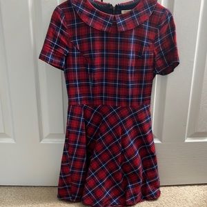 Forever21 plaid mini dress size small